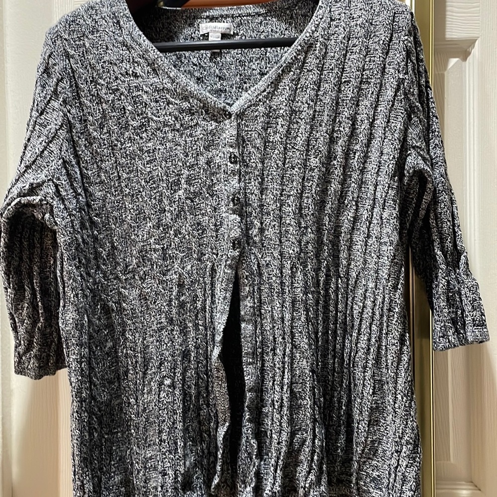 Croft and Barrow flutter sweater